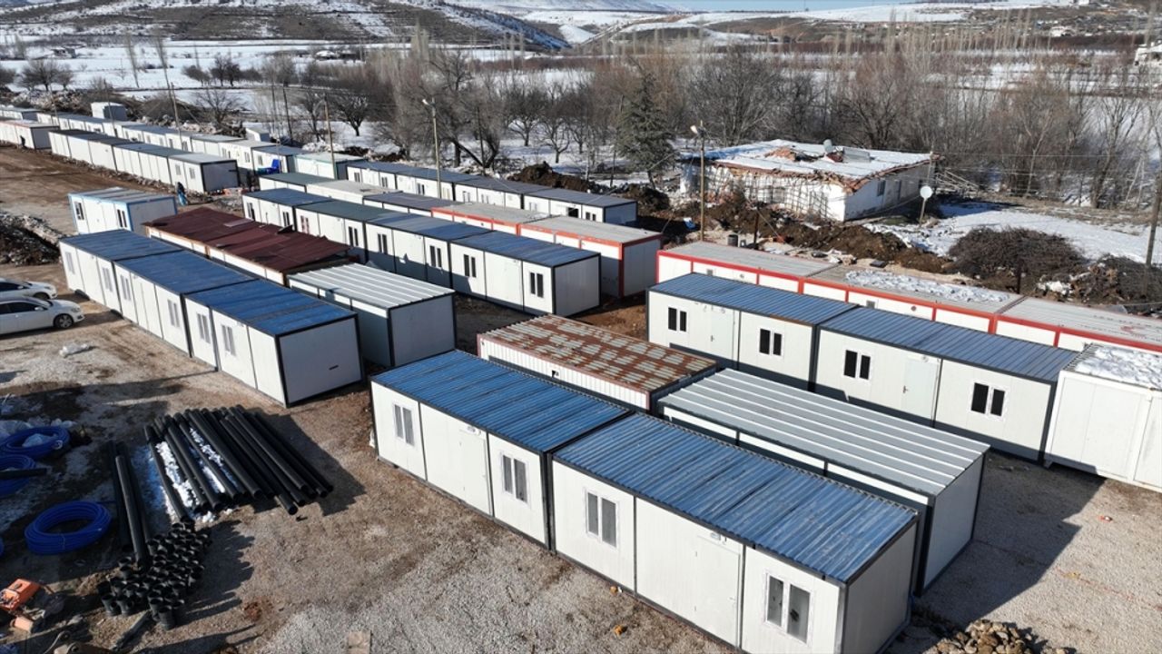 Doğanşehir'de 14 konteyner kent daha kurulacak