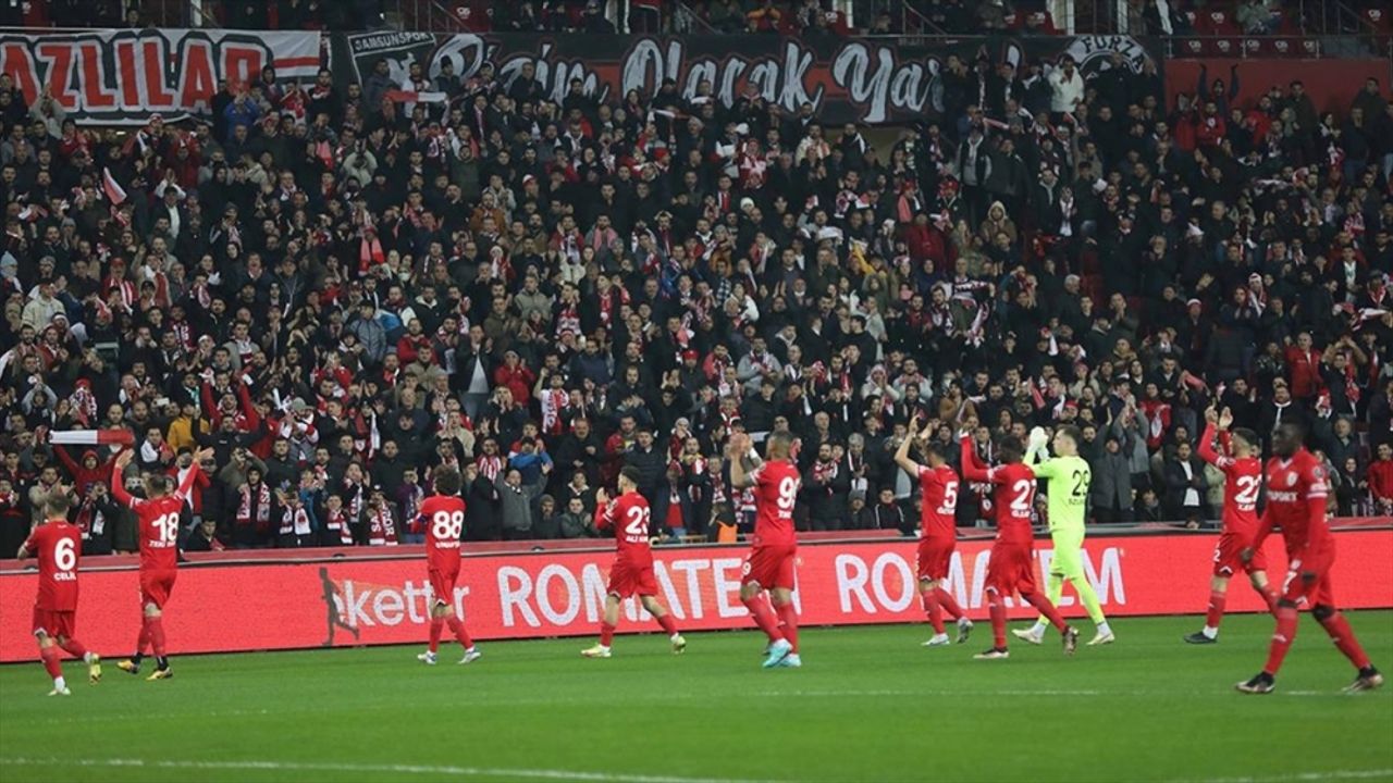 Samsunspor, ligde yenilmezlik serisini 15 maça çıkardı