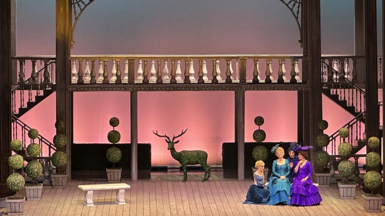 Giuseppe Verdi'nin başyapıtı "Falstaff" operası AKM’de sahnelendi