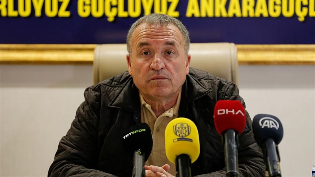 MKE Ankaragücü Başkanı Koca: Mete Kalkavan'ın yönettiği her maçımızda mağduriyetimiz hat safhada