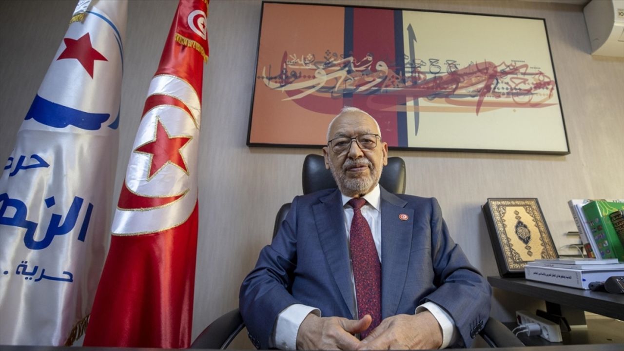 Tunus'ta 1 ay önce tutuklanan Nahda lideri Gannuşi hakkında birçok soruşturma yürütülüyor