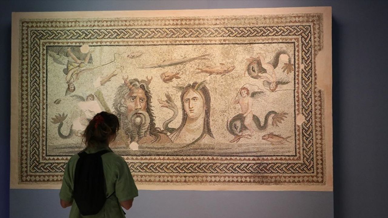 Zeugma Mozaik Müzesi'nde "Uluslararası Dünya Müzeler Günü" yoğunluğu