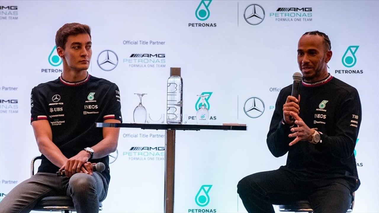 Mercedes, Lewis Hamilton ve George Russell'ın sözleşmelerini 2025'e kadar uzattı