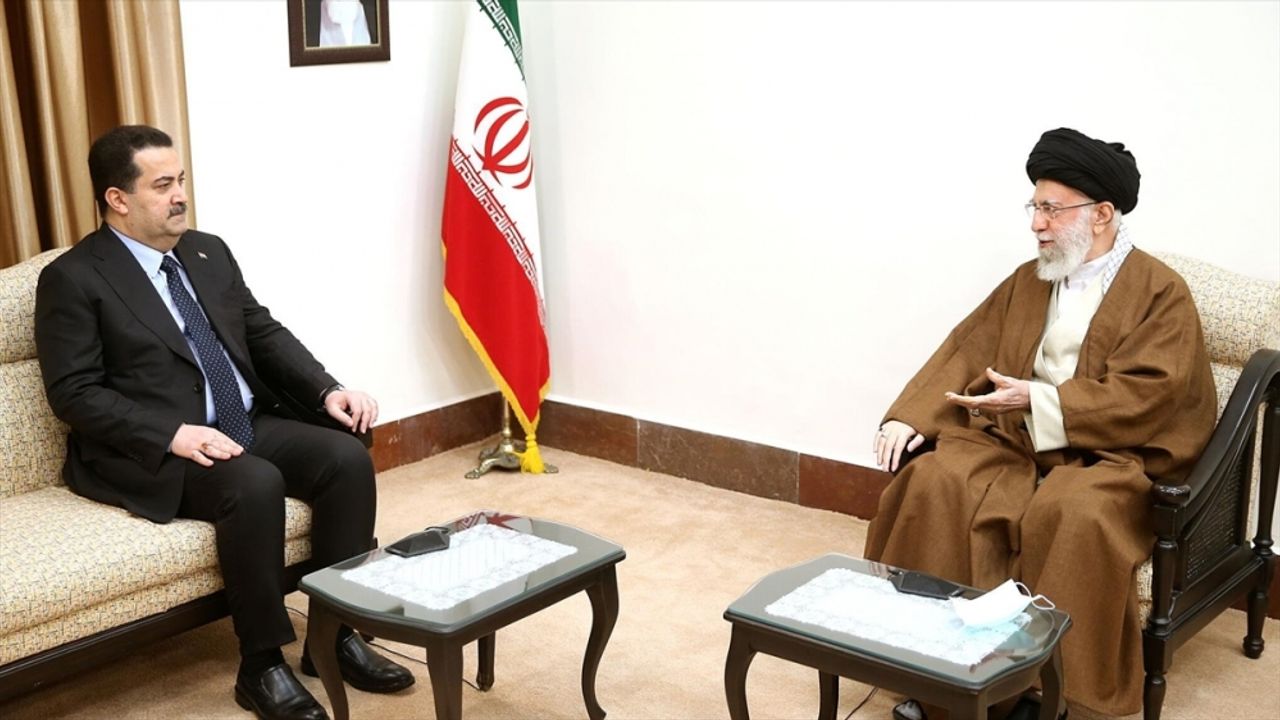 İran lideri Hamaney, Irak Başbakanı Sudani ile İsrail'in Gazze'ye yönelik saldırısını görüştü