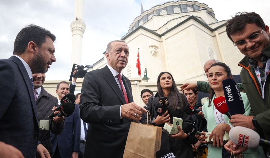 Cumhurbaşkanı Recep Tayyip Erdoğan, İstanbul'da