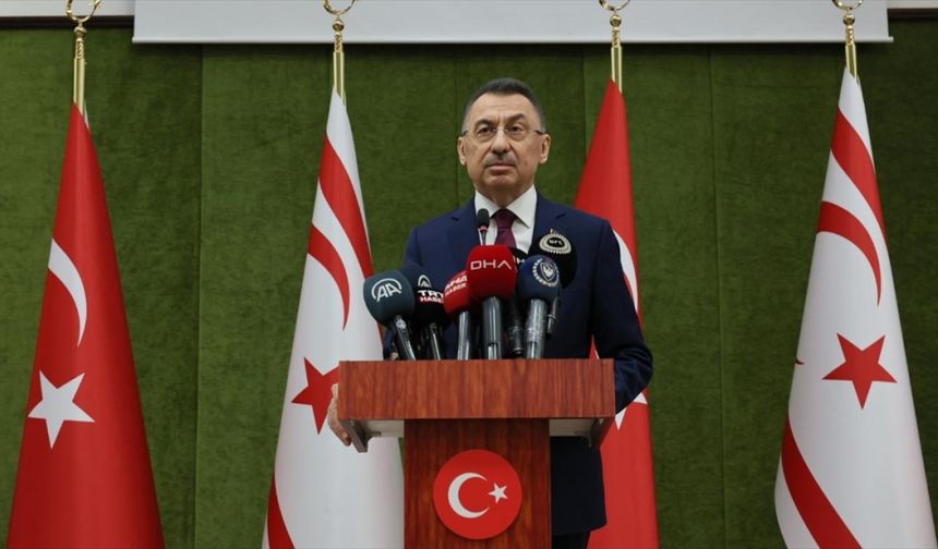 Cumhurbaşkanı Yardımcısı Oktay: Türkiye'nin de destekleriyle KKTC'nin geleceği çok daha berrak ve aydınlık olacak