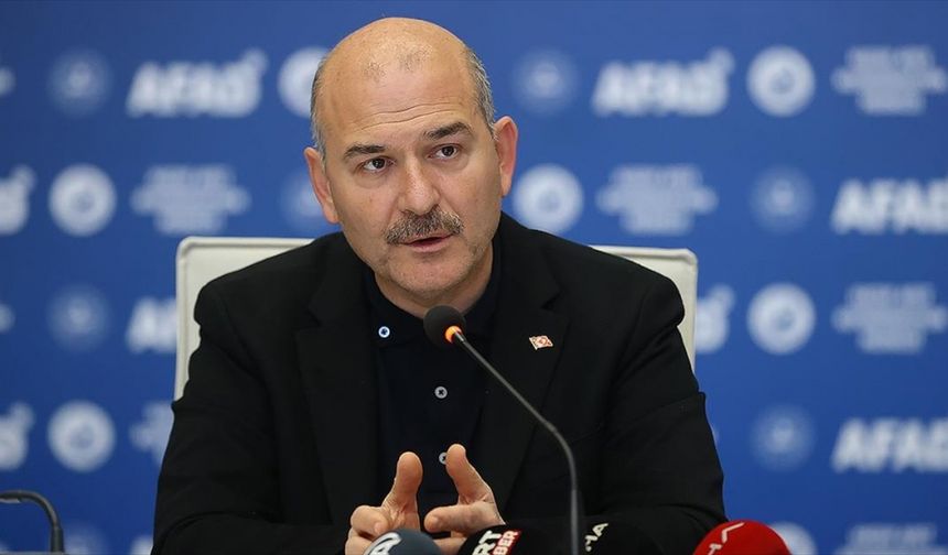 İçişleri Bakanı Soylu'dan Bursaspor-Amedspor maçında açılan pankartlara ilişkin açıklama
